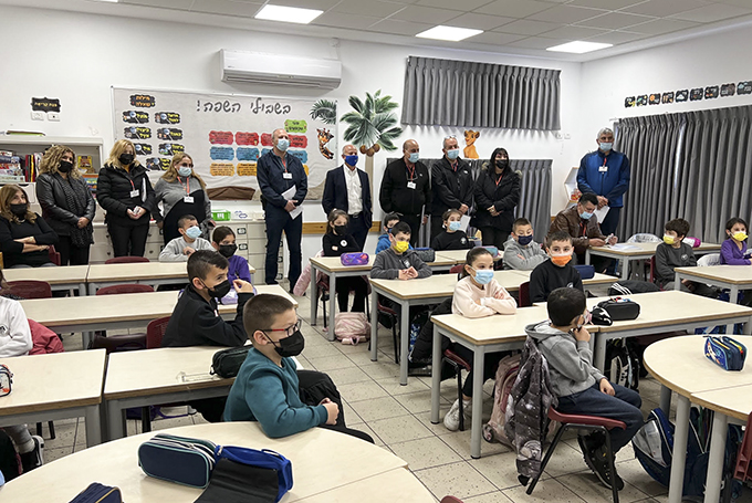 פרס חינוך מחוזי לבית ספר תדהר מעפולה